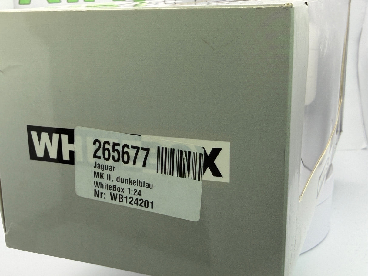 Jaguar MK2 Whitebox 1/24 Blu 1959