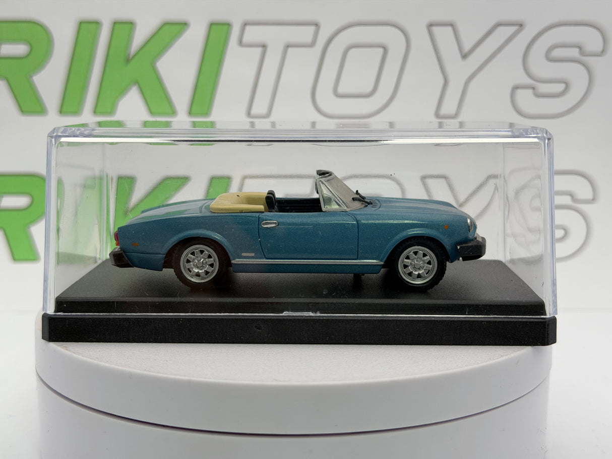 Fiat 124 Spider Norev 1/43 Azzurro metallizzato 1979