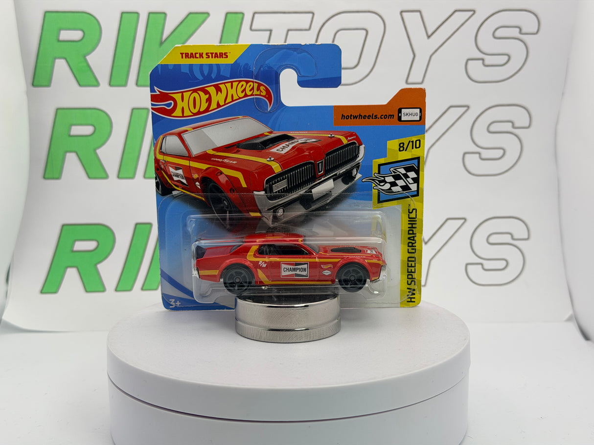 Mercury Cougar Hot Wheels 1/60 Rosso 1968