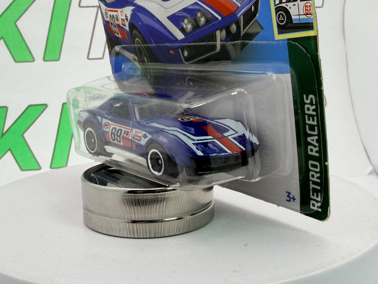 Chevrolet Copo Corvette Hot Wheels 1/60 Blu 1969