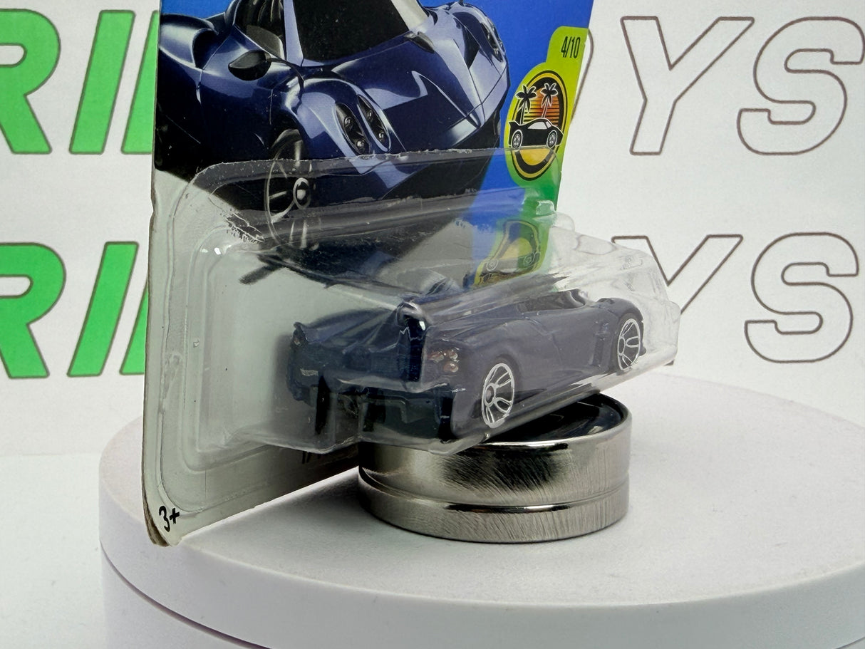 Pagani Huayra Roadster Hot Wheels 1/60 Blu 2017