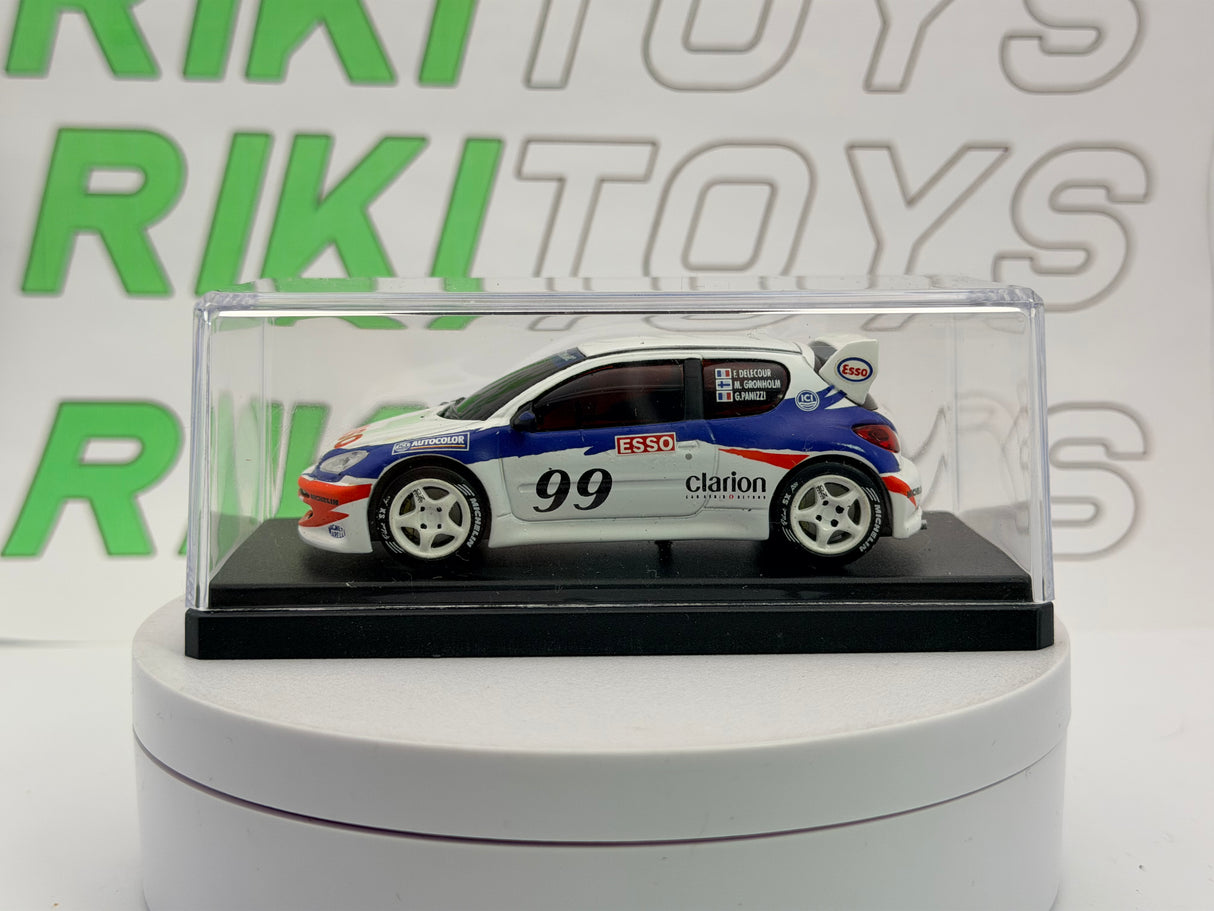 Peugeot 206 WRC Skid 1/43 Bianco 1999