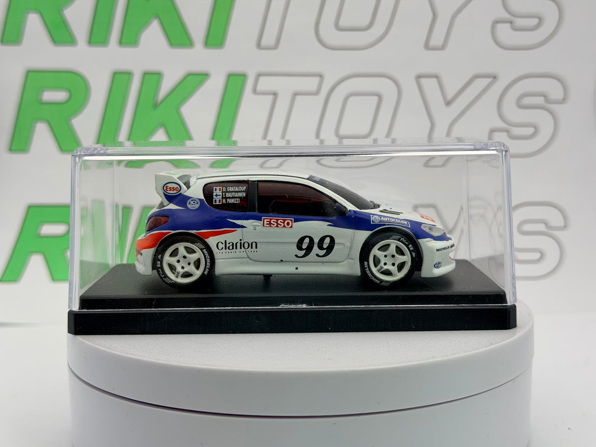Peugeot 206 WRC Skid 1/43 Bianco 1999