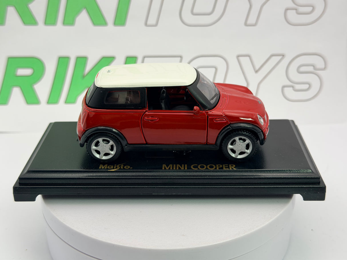 Mini Cooper S Maisto 1/38 Rosso 2001