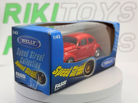Volkswagen Maggiolino Welly 1/43 Rosso 1970