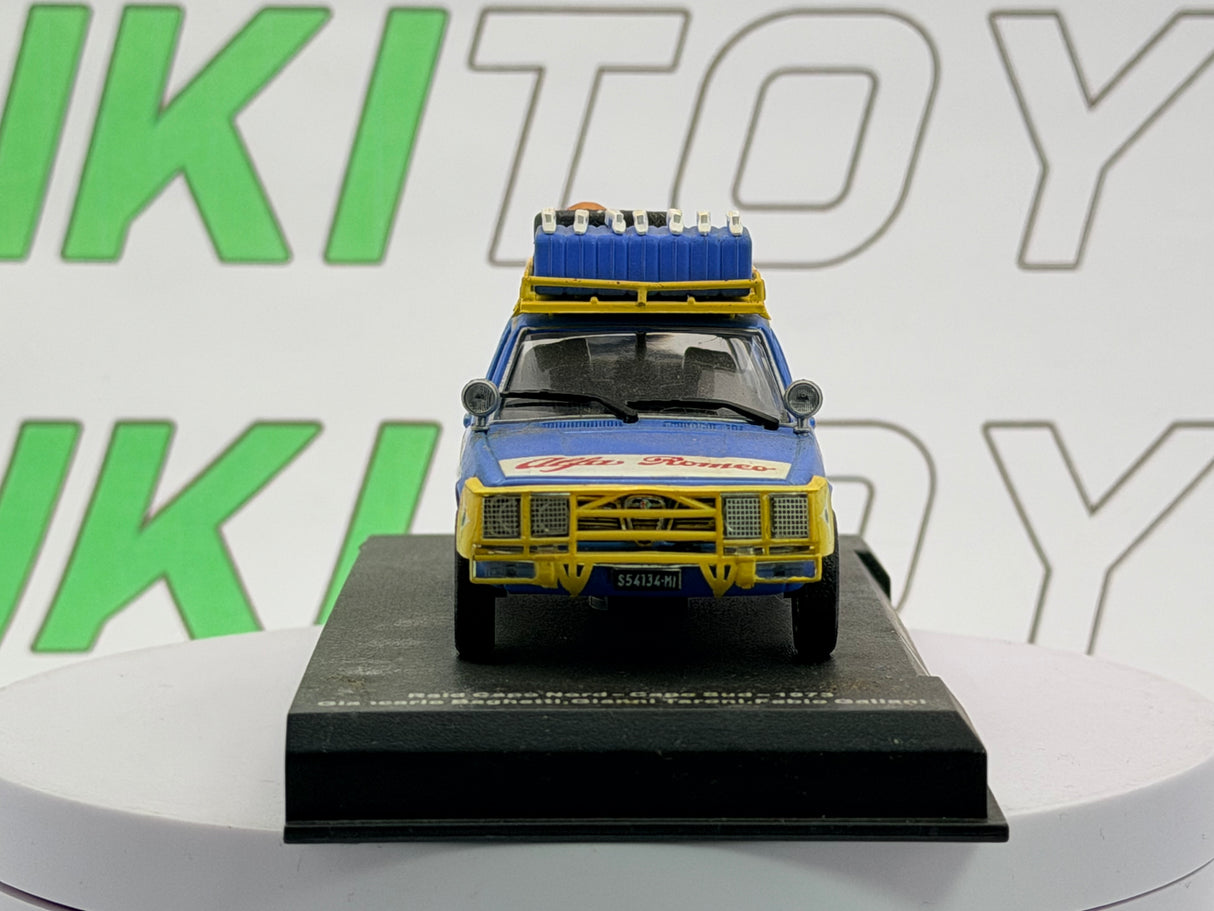 Alfa Romeo Alfetta Raid Edicola 1/43 Blu 1972