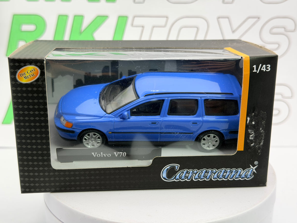 Volvo V70 Cararama 1/43 Blu 1999