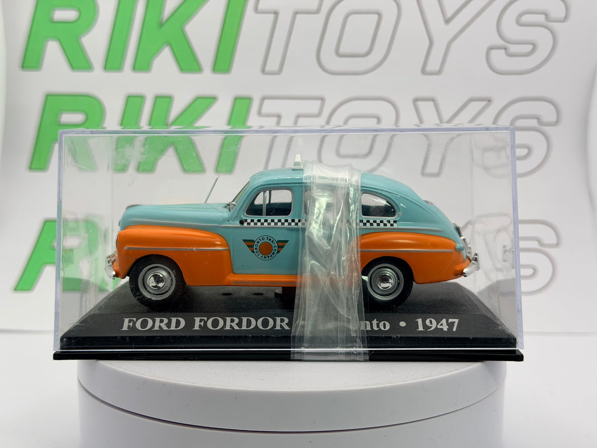 Ford Fordor Taxi Edicola 1/43 Arancione 1947