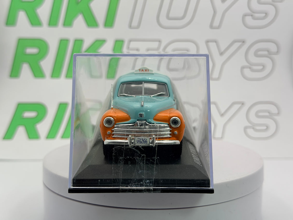 Ford Fordor Taxi Edicola 1/43 Arancione 1947