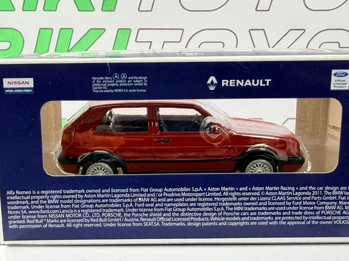Volkswagen Golf 2 G60 Norev 1/43 Rosso 1990
