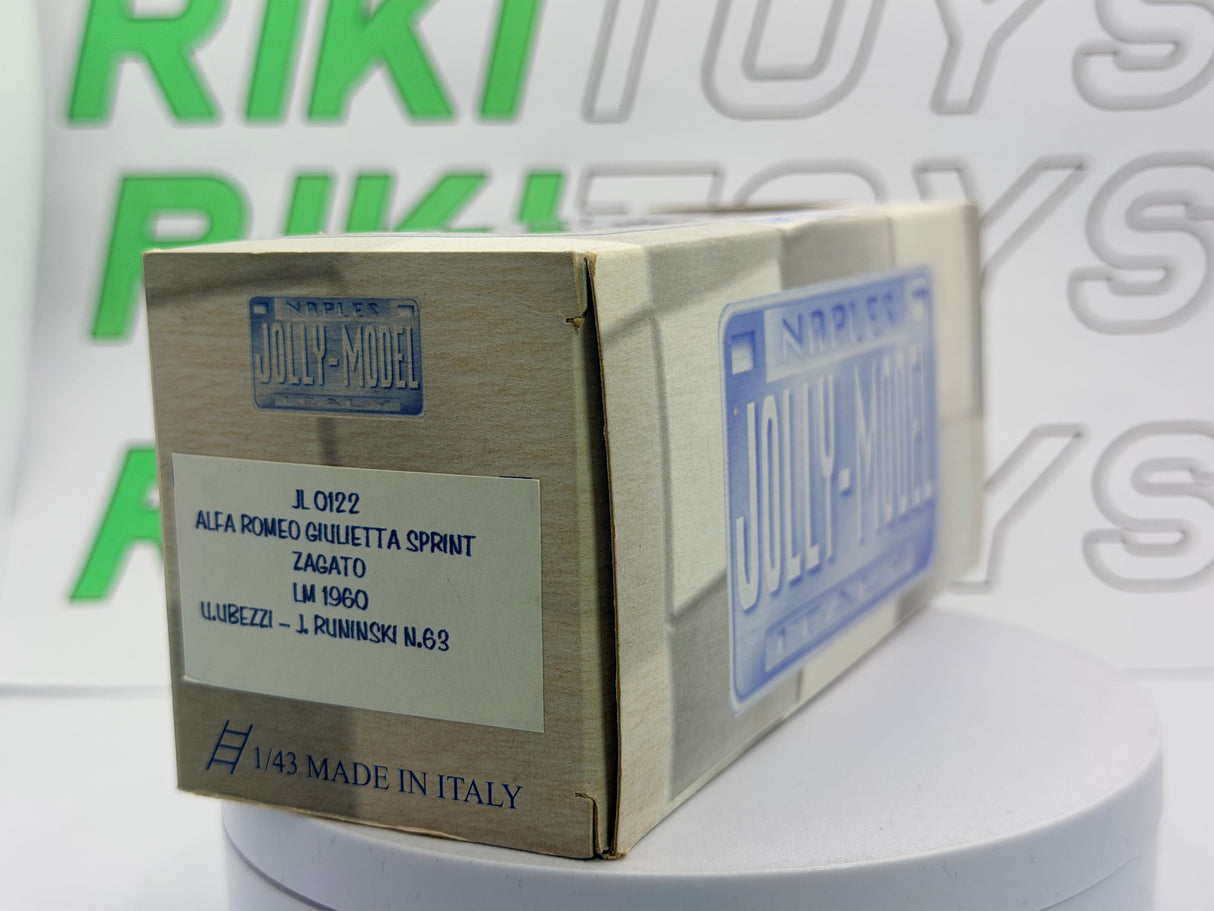 Alfa Romeo Giulietta Sprint Zagato Jolly Model 1/43 Rosso 1960