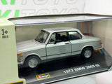 BMW 2002 tii Burago 1/32 Argento 1972