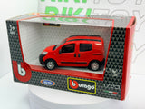Fiat Qubo Promiscuo Burago 1/43 Rosso 2008