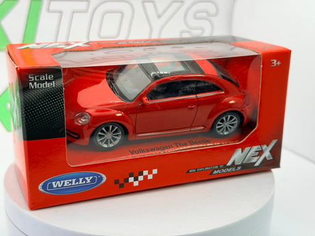 Volkswagen Beetle Welly 1/43 Rosso 2013