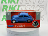 Volkswagen Maggiolino Welly 1/43 Blu 1971