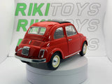 Fiat 500 F Burago 1/16 Rosso 1965