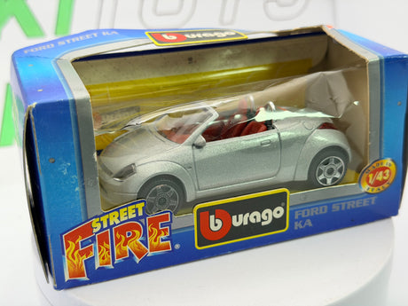 Ford Street Ka Burago 1/43 Argento 2003