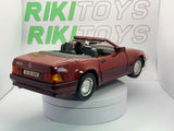 Mercedes Benz 500 SL Maisto 1/18 Rosso scuro 1989