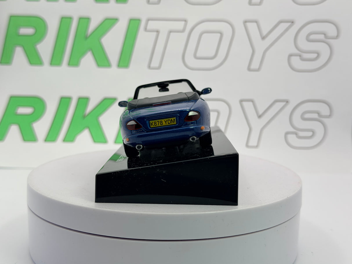 Jaguar XK8 Cabrio Edicola 1/43 Blu 1996