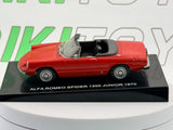 Alfa Romeo Duetto 1.3 Coda tronca Edicola 1/43 Rosso 1970