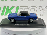 Fiat 1600 S Cabrio Norev 1/43 Blu 1962