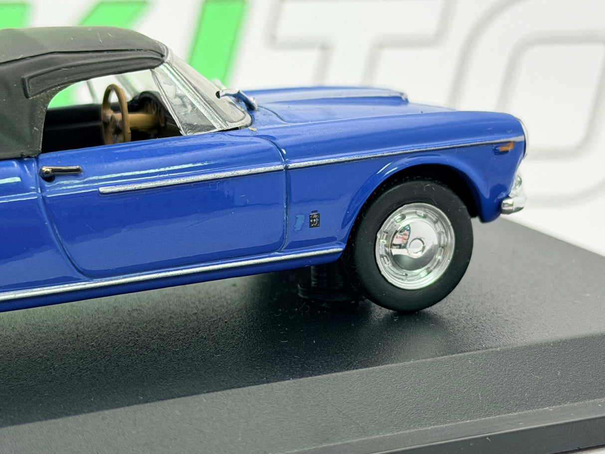 Fiat 1600 S Cabrio Norev 1/43 Blu 1962