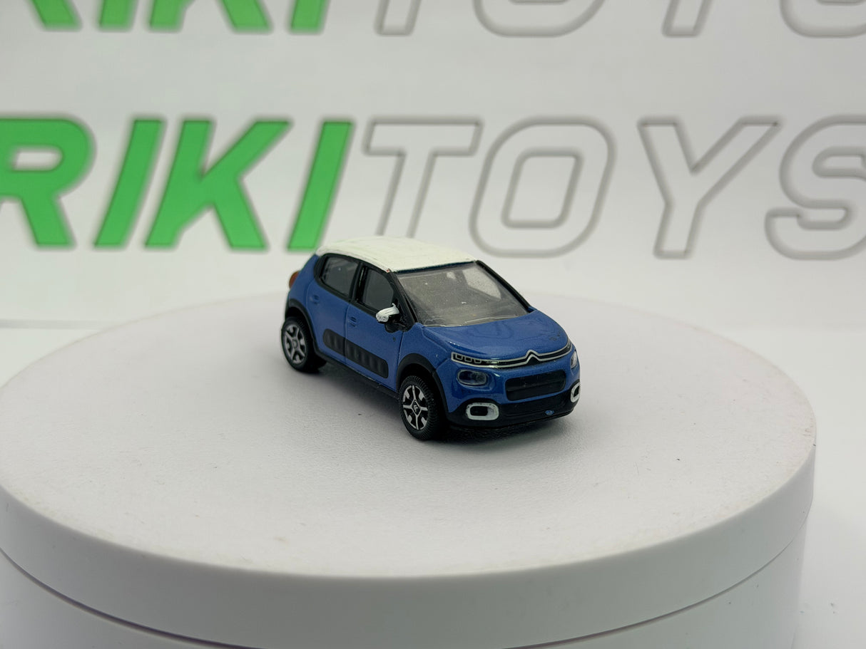 Citroen C3 Norev 1/60 Blu metallizzato 2002