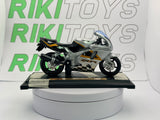 Kawasaki Ninja Zx7R Maisto 1/18 Argento 1996