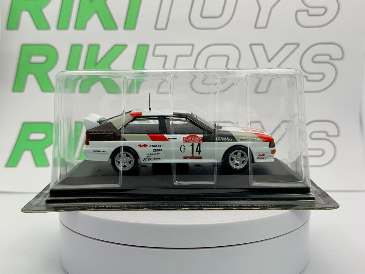 Audi Quattro Edicola 1/43 Bianco 1981