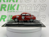 Saab 96V4 Edicola 1/43 Rosso 1970