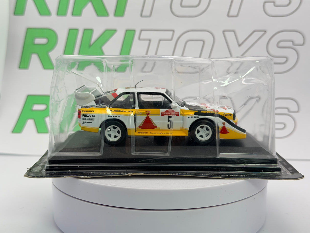 Audi Quattro Sport E2 Edicola 1/43 Bianco 1985