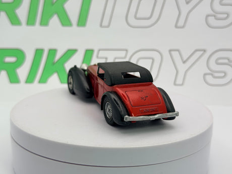 Hispano Suiza Cabriolet Matchbox 1/45 Rosso scuro 1938
