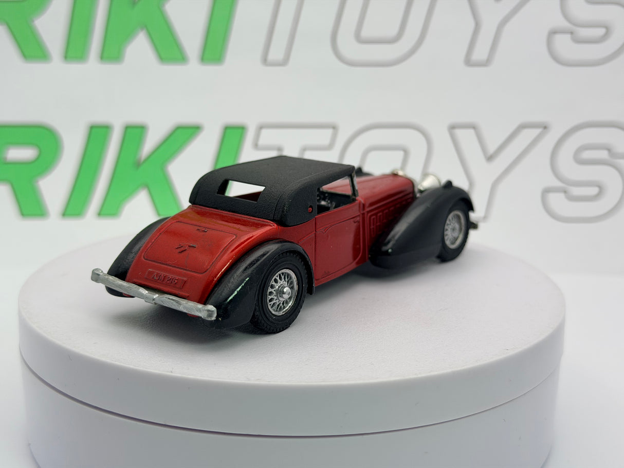 Hispano Suiza Cabriolet Matchbox 1/45 Rosso scuro 1938