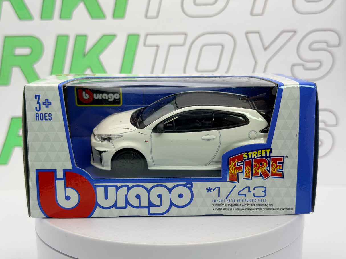 Toyota Yaris GR Burago 1/43 Bianco