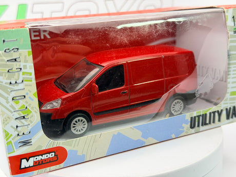 Fiat Scudo Furgone MondoMotors 1/43 Rosso 2008