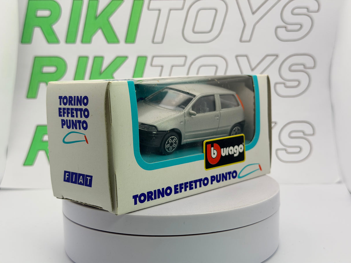 Fiat Punto MK1 Burago 1/43 Argento 1993
