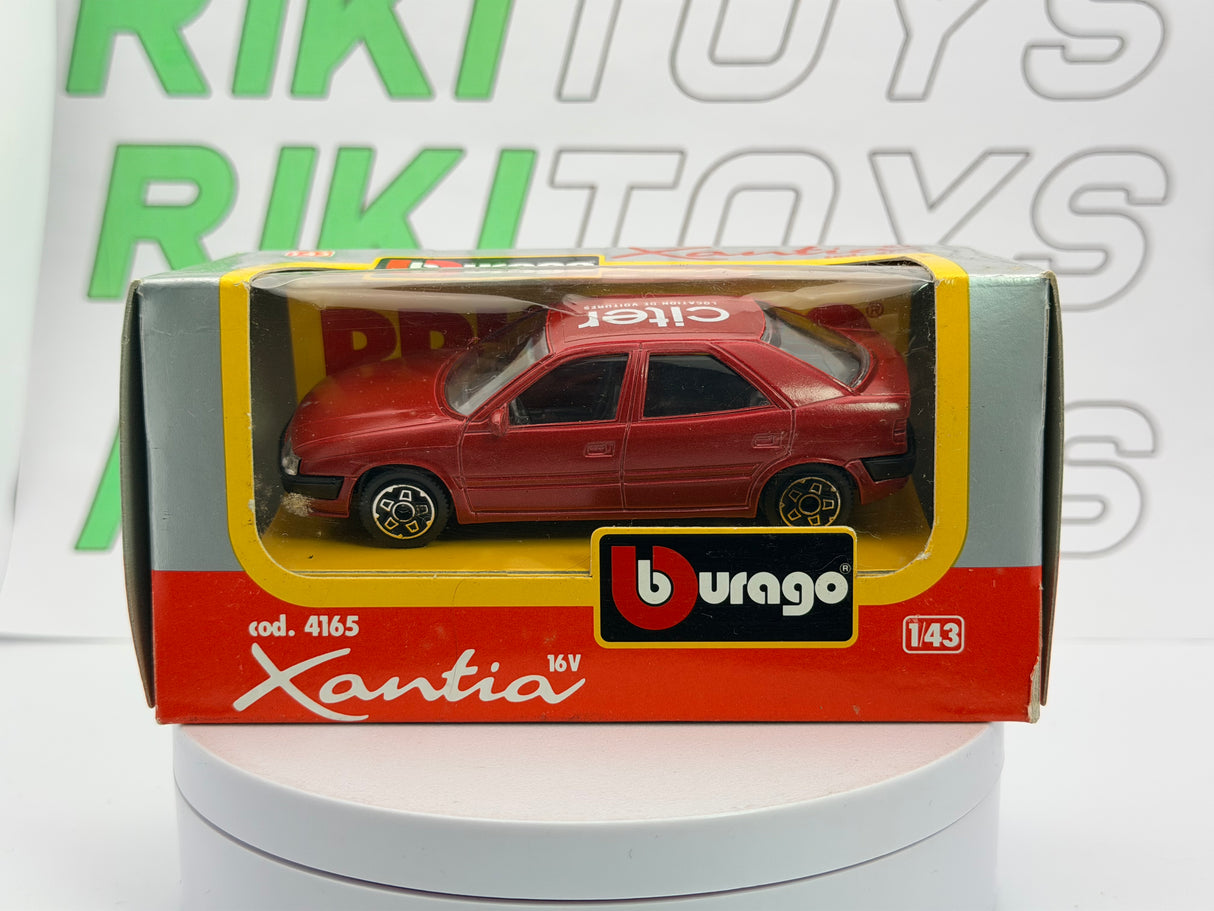 Citroen Xantia Burago 1/43 Rosso