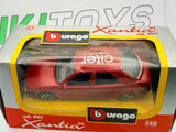 Citroen Xantia Burago 1/43 Rosso