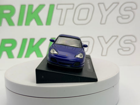 Porsche 911 Turbo Edicola 1/43 Blu Metallizzato 2000
