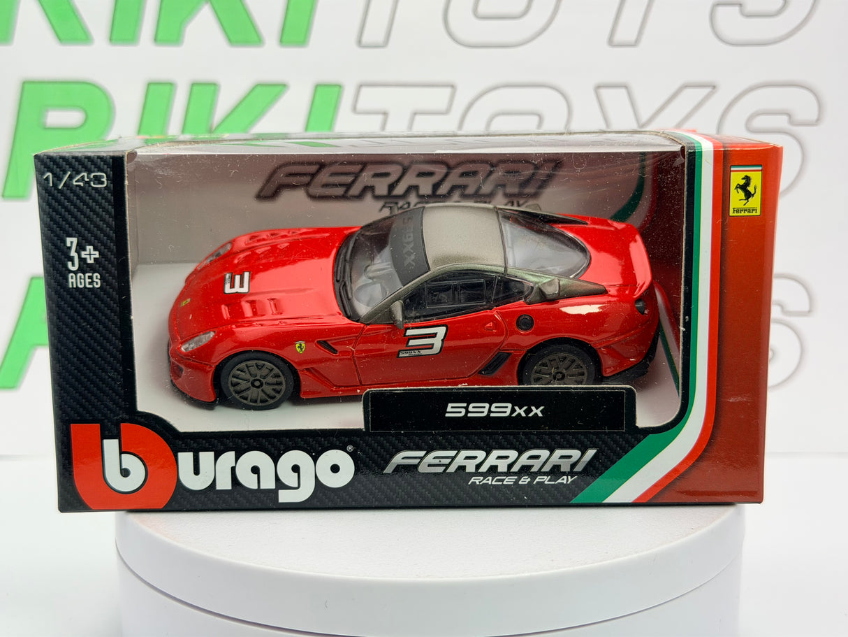 Ferrari 599 XX Burago 1/43 Rosso 2009