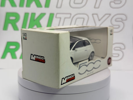 Fiat 500 Mondo Motors 1/43 Bianco 2007