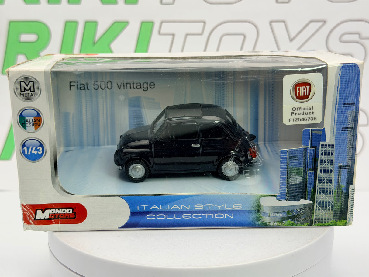 Fiat 500 L Mondo Motors 1/43 Nero 1968