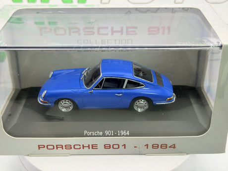 Porsche 901 Atlas 1/43 Blu 1964