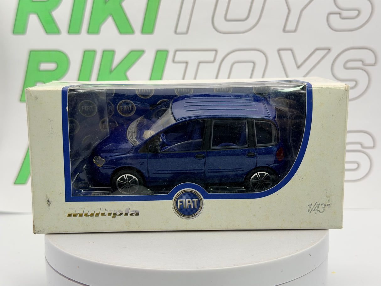 Fiat Multipla Restyling Majorette 1/43 Blu metallizzato 2001