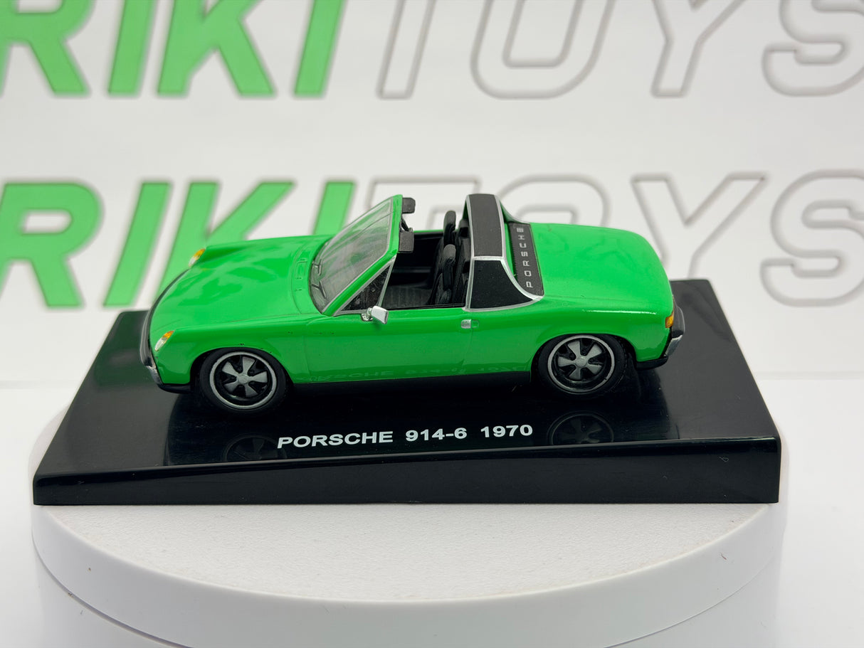 Volkswagen -Porsche 914/6 Edicola 1/43 Verde 1972