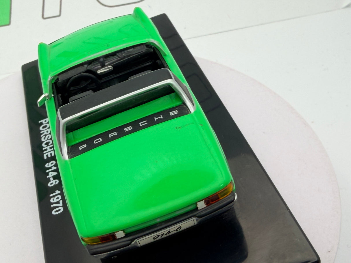 Volkswagen -Porsche 914/6 Edicola 1/43 Verde 1972