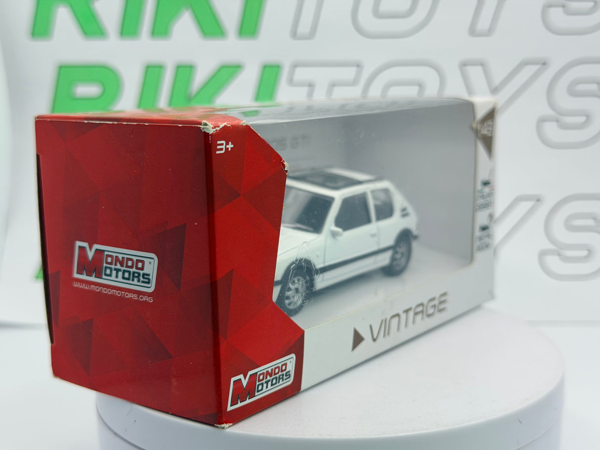 Peugeot 205 GTI Mondo Motors 1/43 Bianco 1985