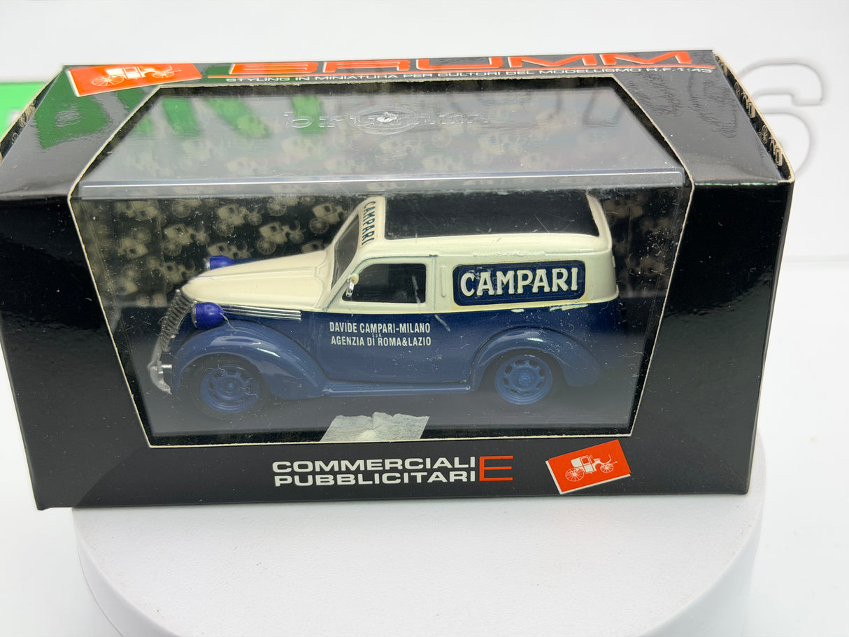 Fiat 1100 Furgone Brumm 1/43 Blu 1952