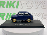 Fiat 600 1a serie Edicola 1/43 Blu 1955