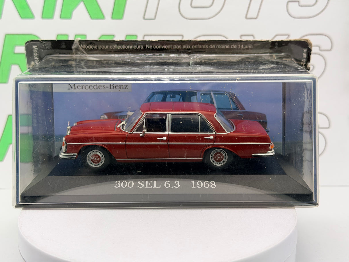 Mercedes Benz 300 SEL 6.3 Atlas 1/43 Rosso scuro 1968